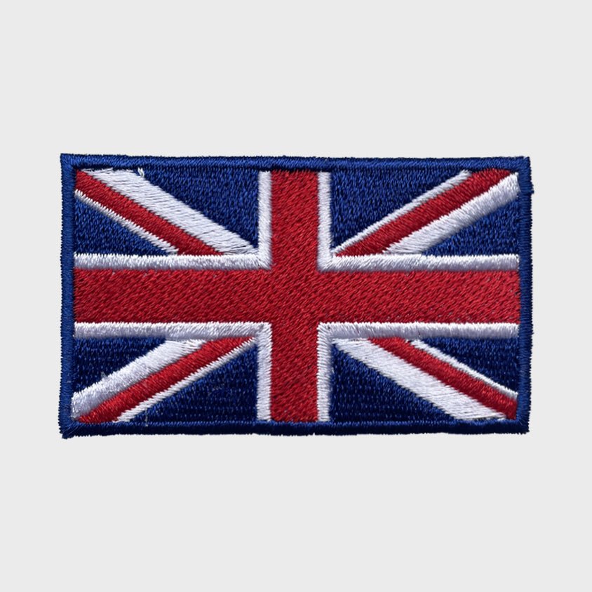 United Kingdom Flag iron-on patch