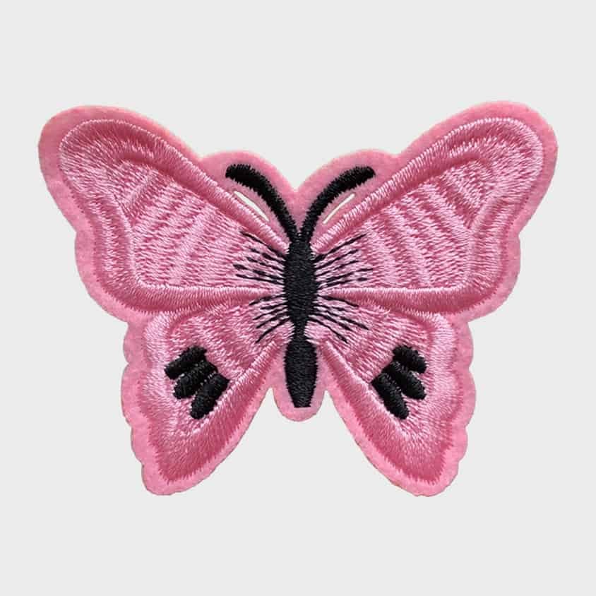 Butterfly iron-on patch