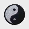 Yin Yang iron-on patch