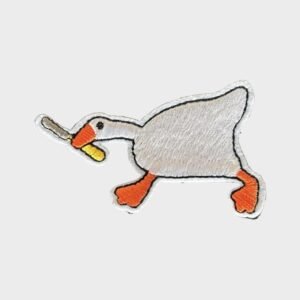 Goose With Knife
